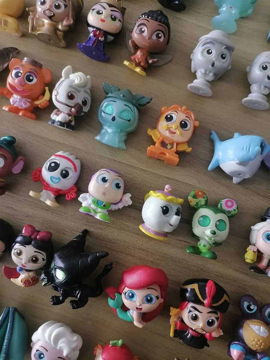 Фигурки героев мультфильмов Диснея стеклянные глаза коллекция фигурок Дори Немо