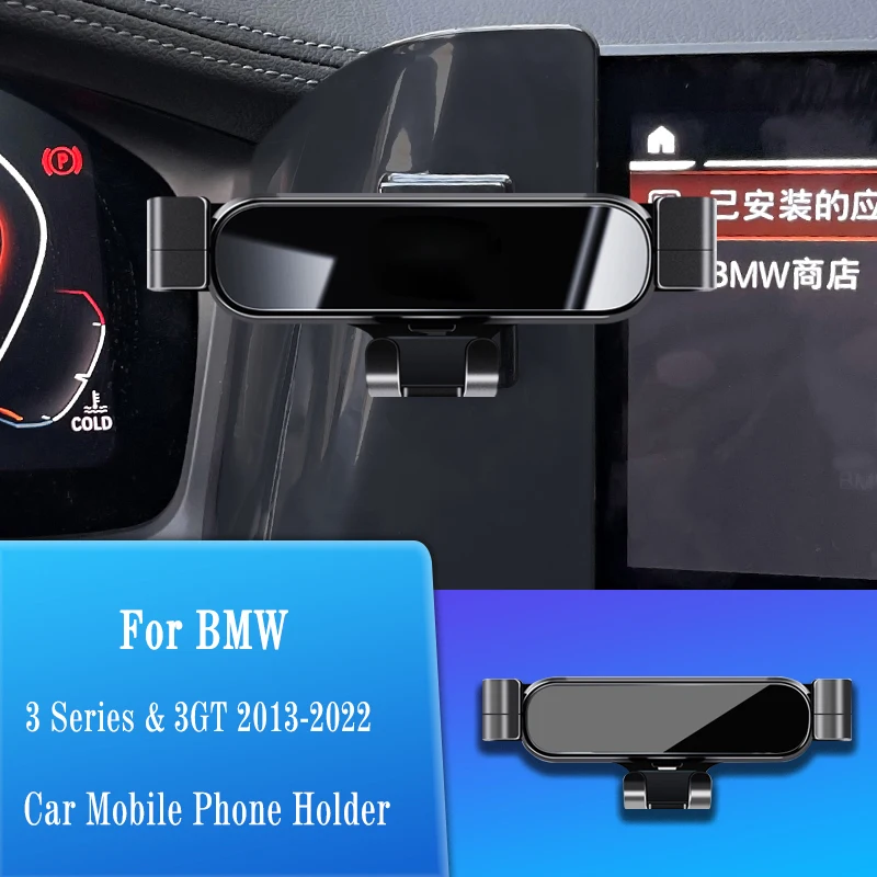 

Car Mobile Phone Holder Air Vent Outlet Clip Stand GPS Gravity Navigation Bracket For BMW 3 4 Series 3GT G20 G21 G28 F30 F31 F34