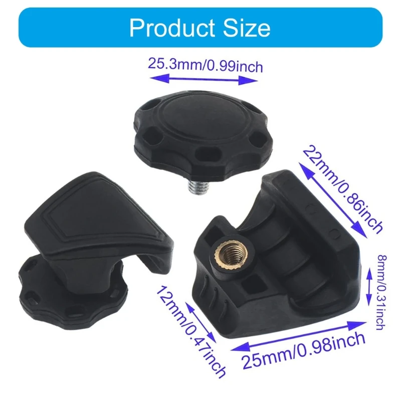 2 шт. зажим для футбольных шлемов нейлоновые козырьки быстрый простота установки