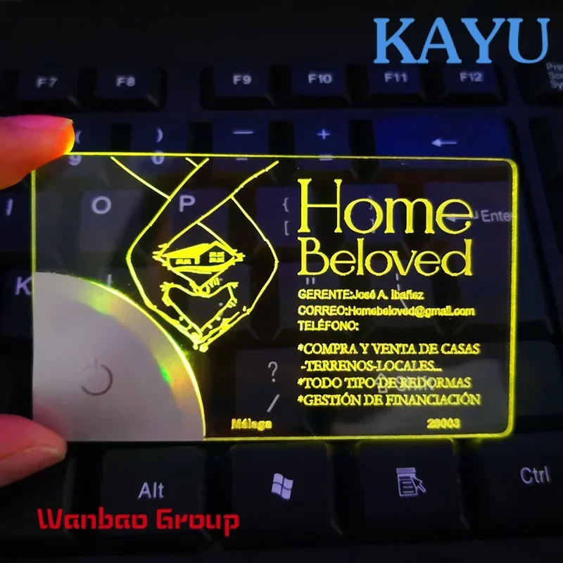 Рисунок 5 - Уникальные светящиеся приглашения