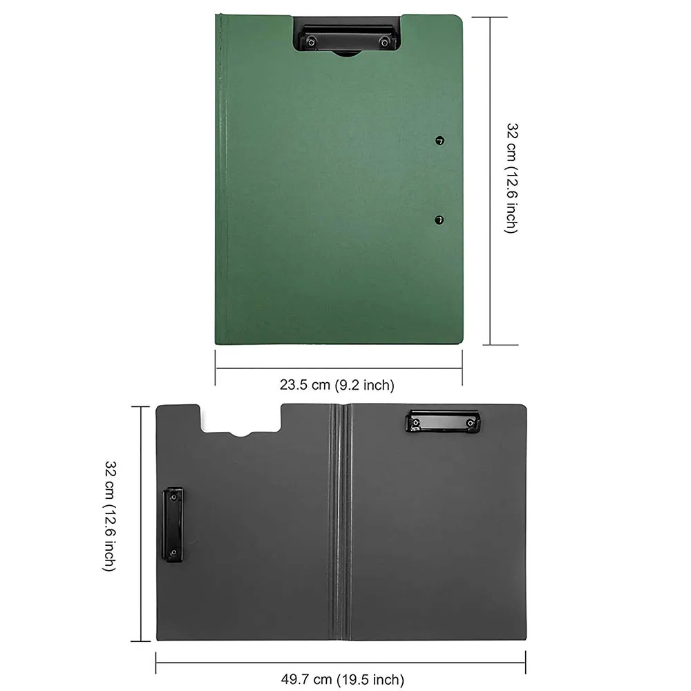 Папка-держатель А4 для записей записная книжка зажим двойные зажимы тестовый