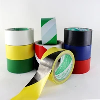 4 8cm x 16m colored pvc tape zebra tape sign dust free workshop marking black and yellow warning tape express packaging tapes