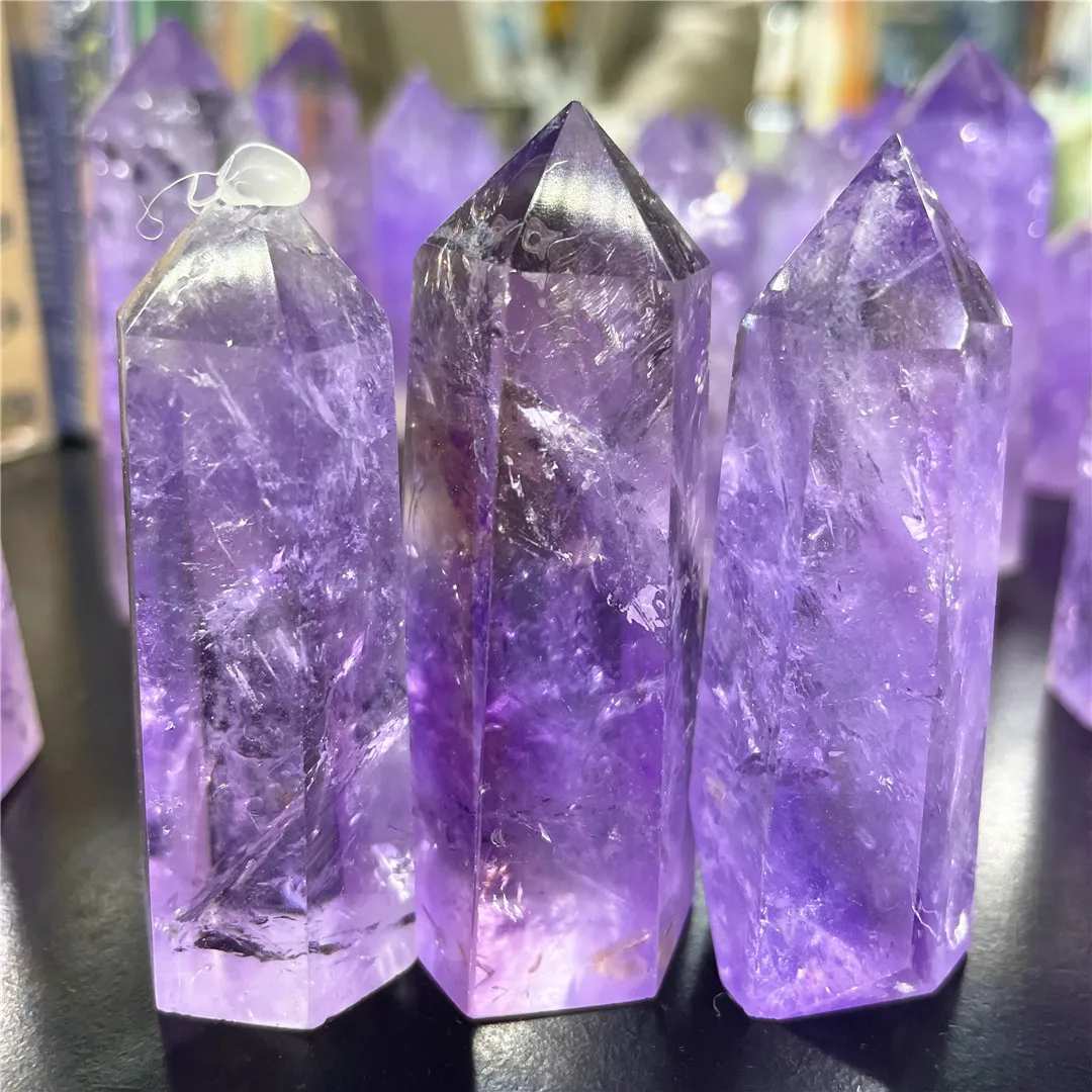 Кристалл аметист 40-80г | AliExpress