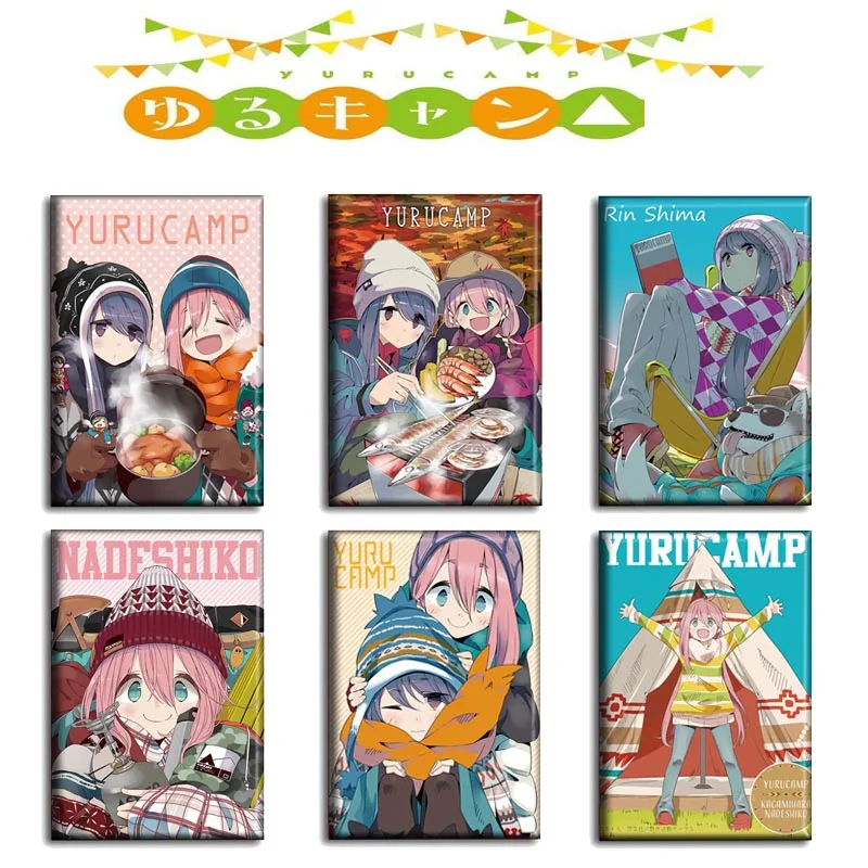 

Аниме непринужденный лагерь Yurucamp комната лагерь Heya лагерь Ogaki Chiaki Yamaha мотор косплей магнит на холодильник магнитный патч домашний Декор Игр...