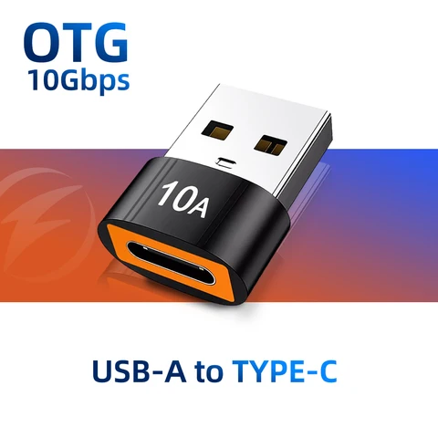 Адаптер Fonken USB-Type C OTG USB 3,0 Type C «Мама»-«папа», конвертер передачи данных, зарядный конвертер для ПК usb типа c