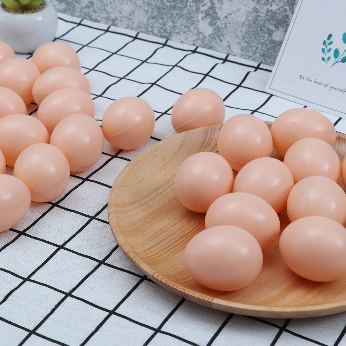 

Eggs Diy Egg Easter Decor Hanging Craftsfake Blank Toy Simulation Graffit Kids Chicken Artificial Landscape Craft Unfinished
