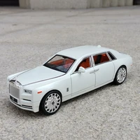 new 118 rolls royce phantom alloy car model diecasts toy vehicles metal car model collection simulation sound light kids gift