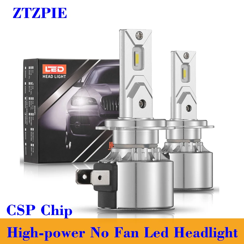 

ZTZPIE 20000LM 120W 6500K 9005/HB3 9006/HB4 H1 H8 H7 H4 H11 H9 H3 9012 Led Headlight CSP CHIP Car Fog Light Bulbs 12V No Fan