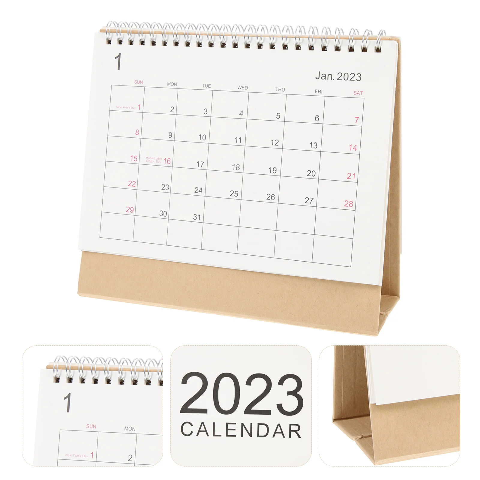 

Календарь Настольный, офисный, стоячий, ежемесячный стол, подставка для расписания, 2023 вверх, английская запись, месяц, простой планировщик, ...