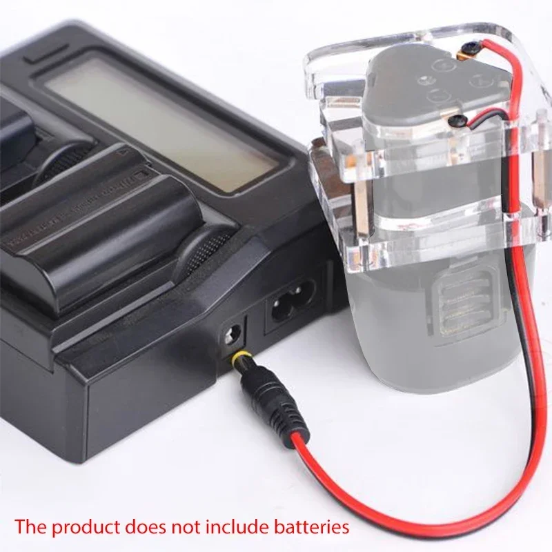 Акриловый держатель аккумулятора для самостоятельной сборки переходник