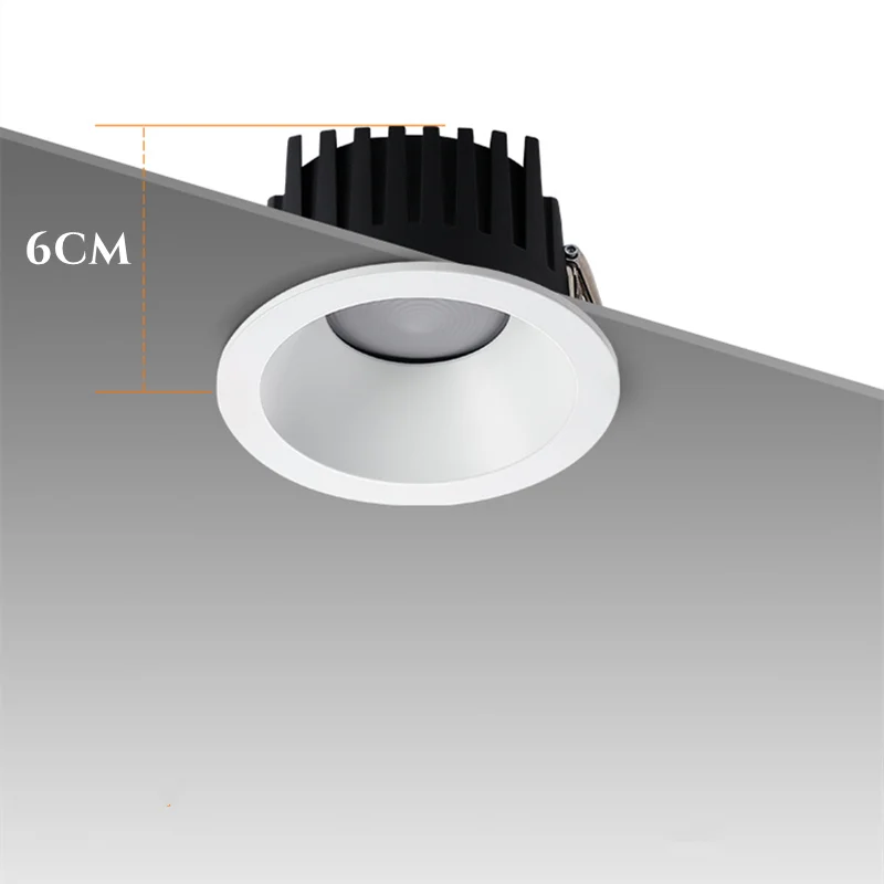 Светодиодный полностью алюминиевый водонепроницаемый потолочный светильник