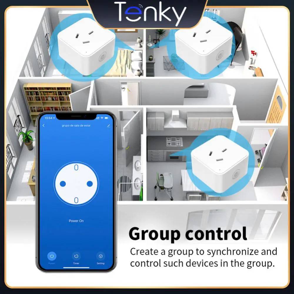 

Wifi Smart Plug For Tuya Smart Life App Tuya Au Smart Socket Timing Function Voice Control Mini Socket Smart Home Power Outlet