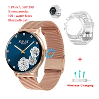 wireless charging smartwatch women wristwatch dt2 plus smart watch men sports fitness tracker bracelet heart rate monitor clock