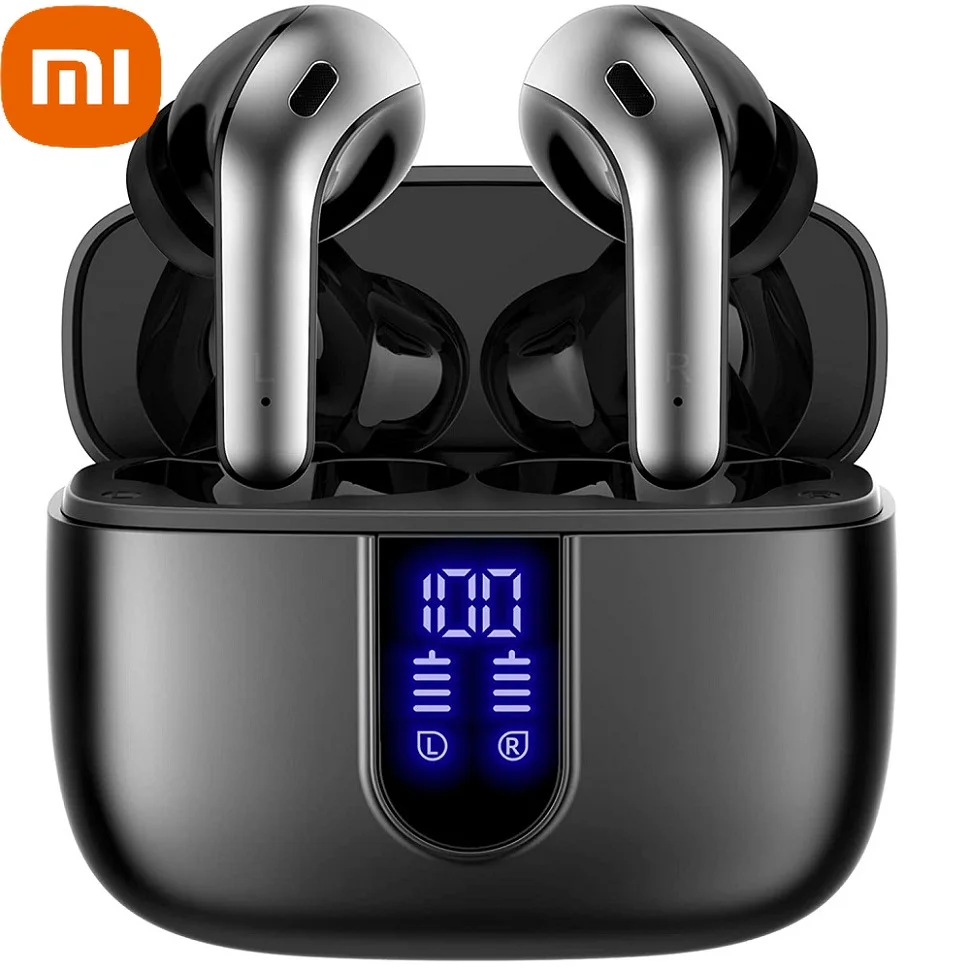 

XIAOMI TWS Bluetooth Earphone Led Display Wireless Headphone TWS With Microphone Stereo Earbuds Noise Cancelling Headsets