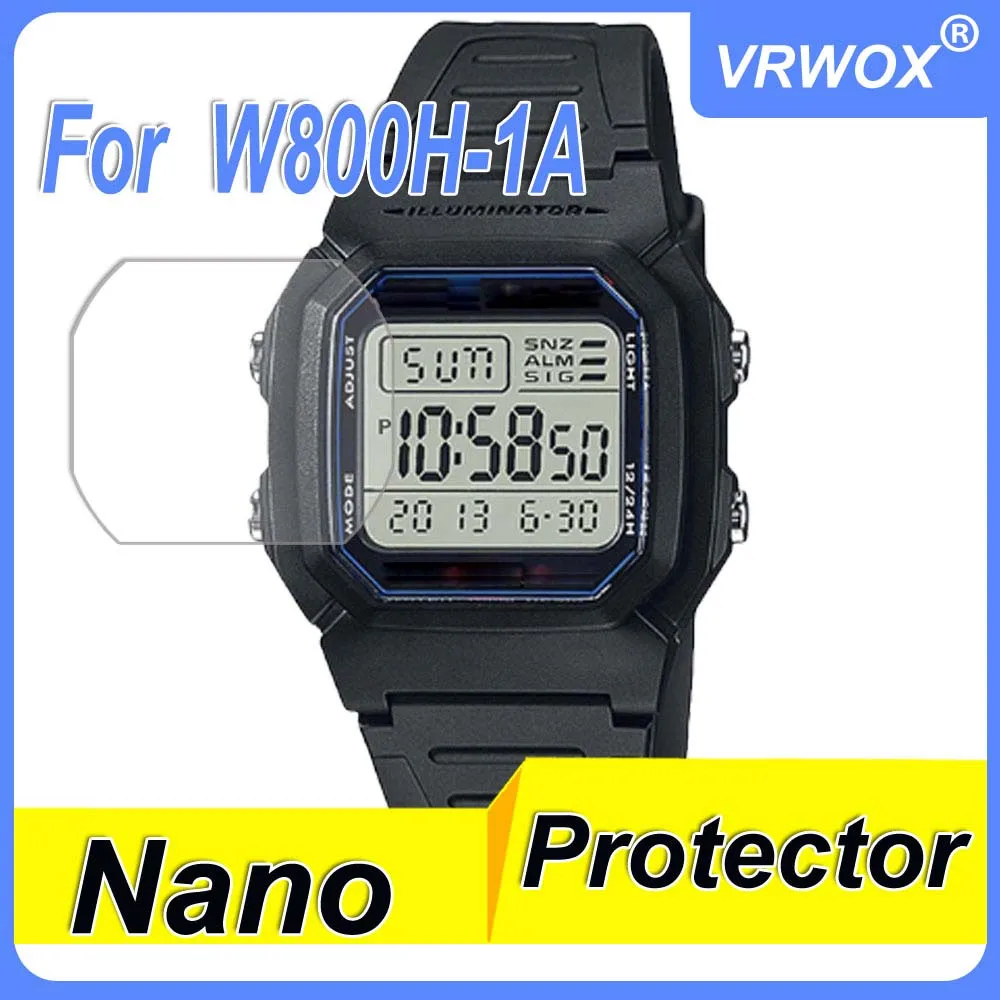 

1-3Pcs Protector W800 GBX100 DW-5600 F-91 B5000 5610 W217 GBD-200 A700 HD Clear Anti-Scratch TPU Nano Screen Protector