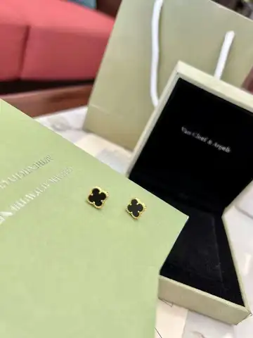 Van Cleef & Arpels металлические серьги