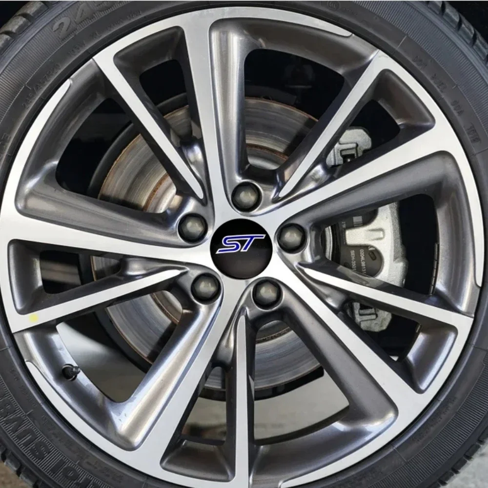 4 шт./лот 60 мм ST колпаки центральной ступицы колес автомобиля для Ford Fusion Everest Escape