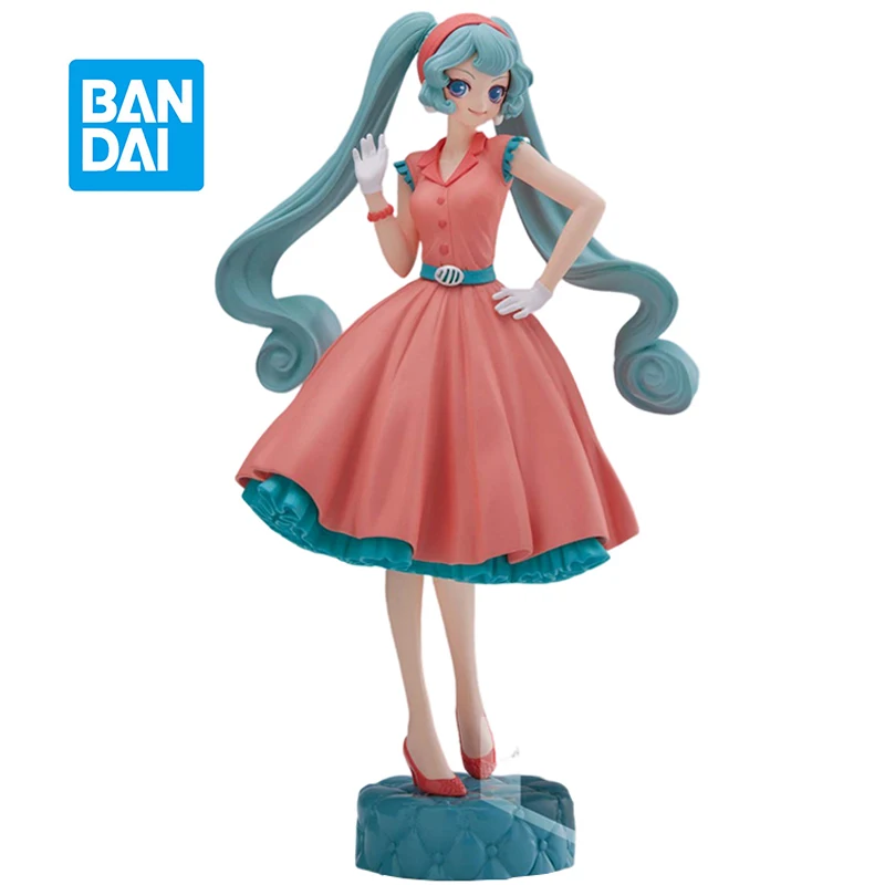 

Original Banpresto Vocaloid Hatsune Miku World Journey (Vol.1) Anime Figure Model Toys 18Cm Child Collectible Gift Kawaii Doll