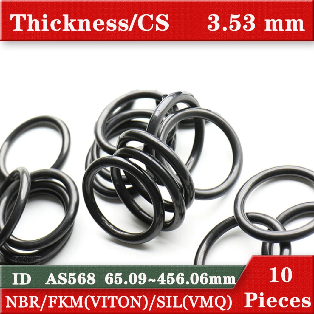 Внутренний диаметр 65.09-456.06 мм уплотнительные кольца Резиновое уплотнение CS 3 53