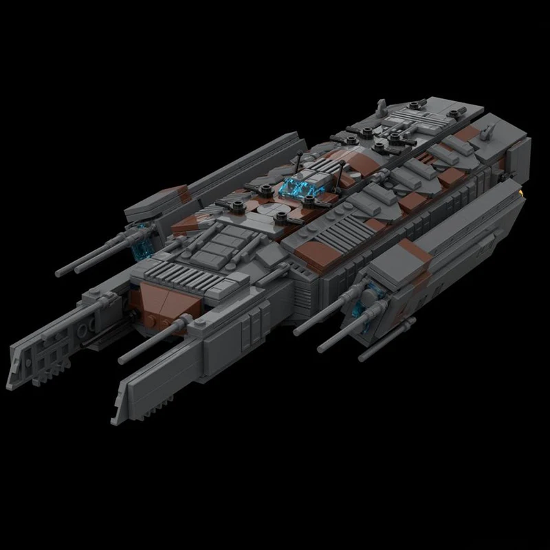 Новинка 1003 шт. космический фильм Звездная война Асанран корвет модель кораблей