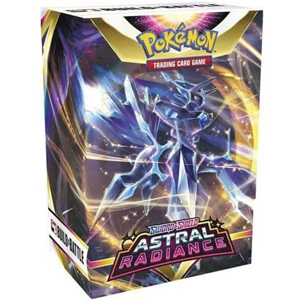

Pokemon Sword and Shield Astral Radiance Booster Build & Battle Box - 5 Booster Packs!