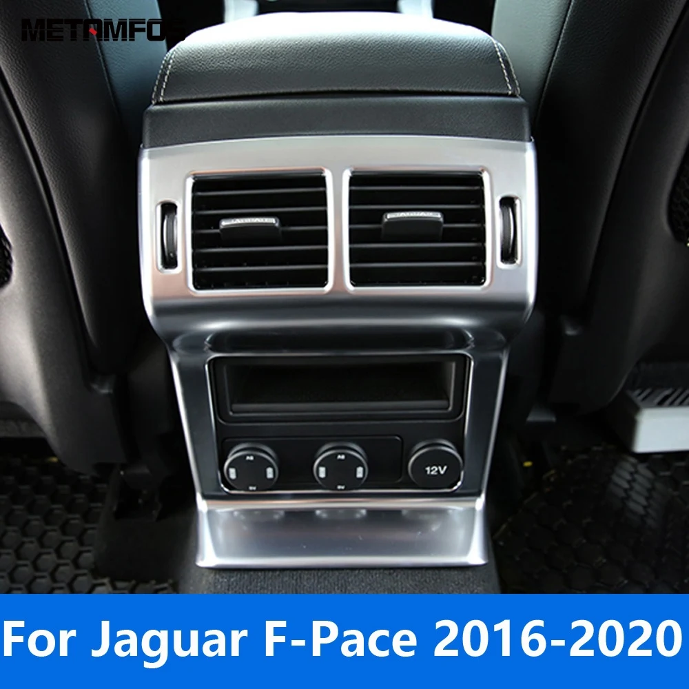 

Матовая накладка на вентиляционное отверстие заднего сиденья для Jaguar F-Pace 2016 2017 2018 2019 2020