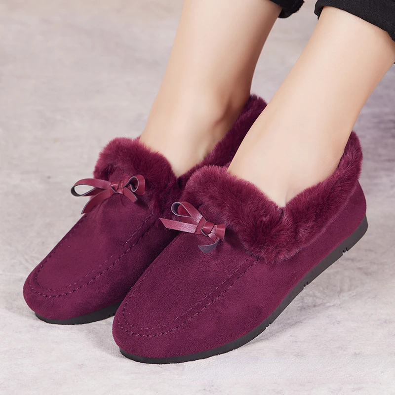 

New Women Boots Thickening Plus Velvet Winter Fashion Warm Short Boots Cotton Shoes Women'S Snow Boots Winter Boots Botas Mujer