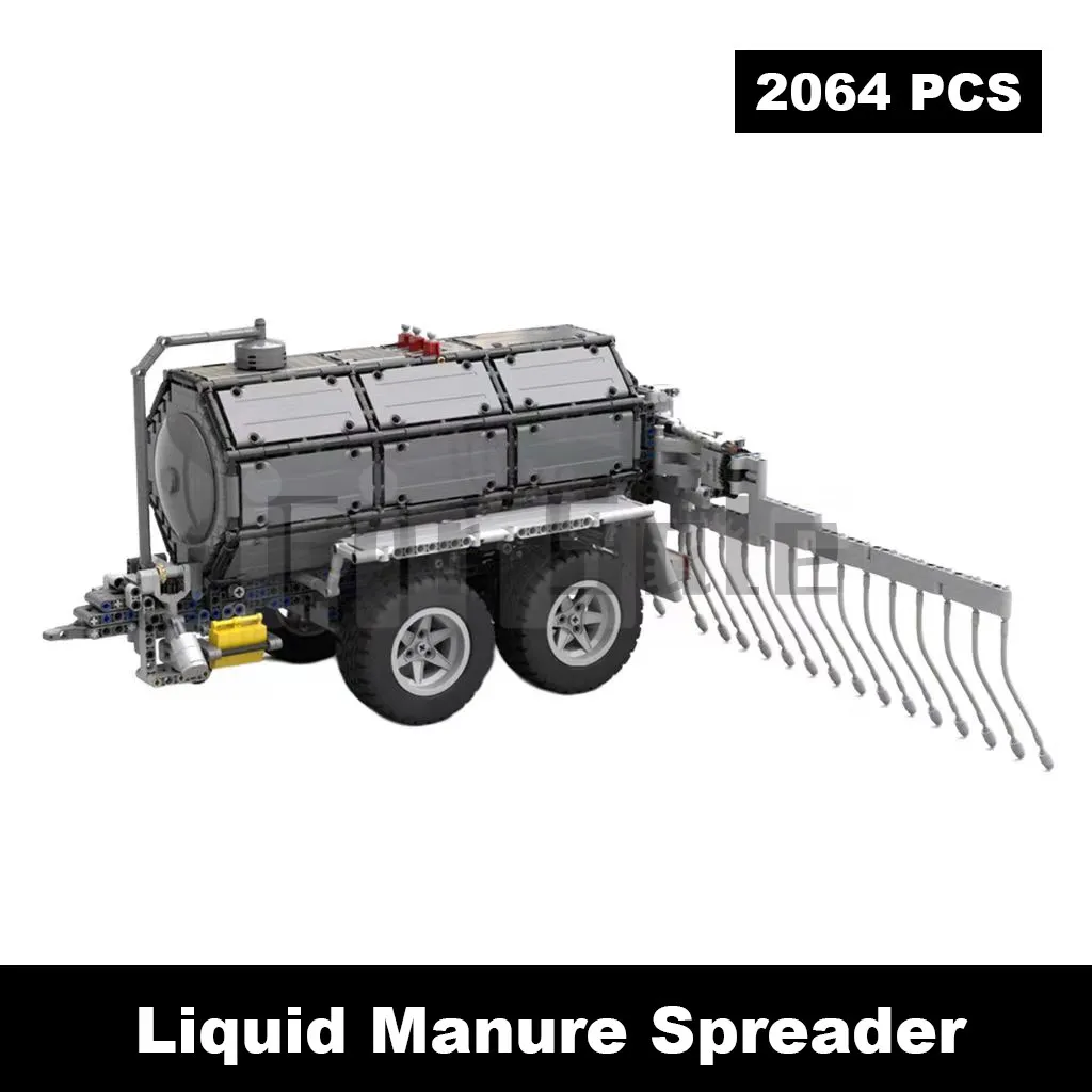 

Moc-24763 Liquid Manure Spreader Agricultural Use Farm Building Blocks Stitch Toys For Adults Kids Boys Girls Ages 12+