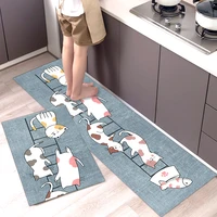 nordic style kitchen floor mats house carpet doormat modern 3d print home decor non slip absorbent entrance livingroom foot mats