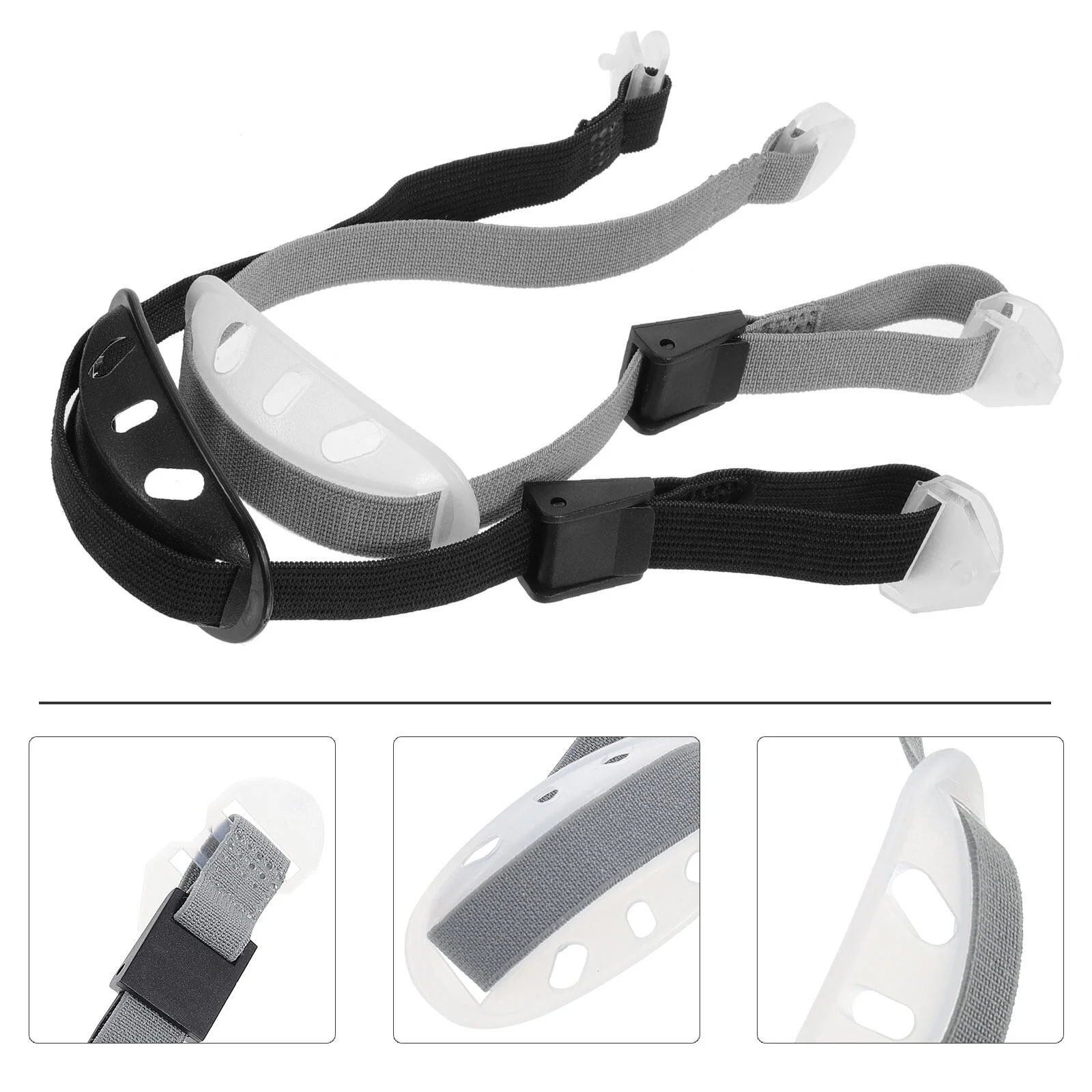 

2 Pcs Chin Protective Strap Supply Universal Seat Belt Adjustable Professional Straps Polyester Hat