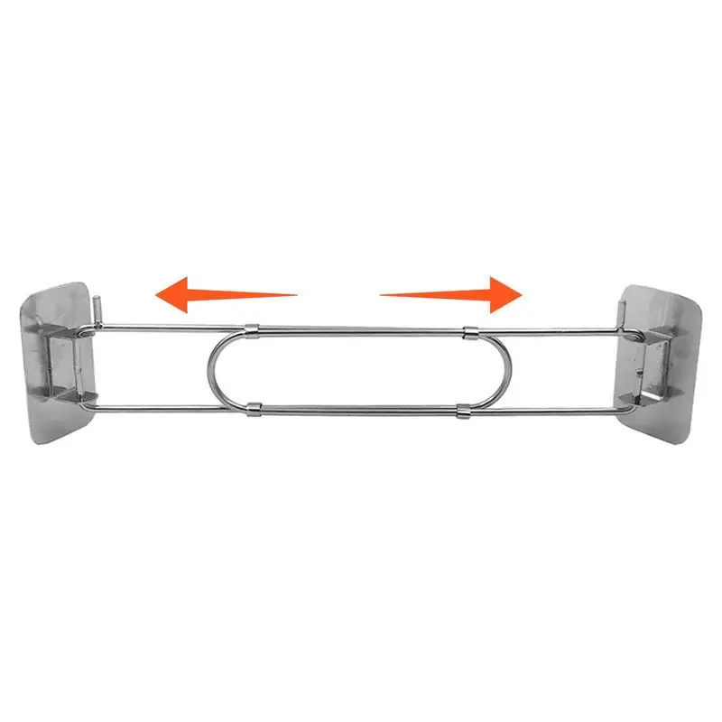 

RV Corner Bar Self-Adhesive Space-Saving Storage Bars With No Drilling RV Organization Must-Haves For Kitchens Storage Racks