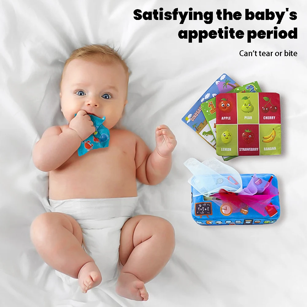 

Коробка для имитации ткани, безопасная коробка для игрушек для детей