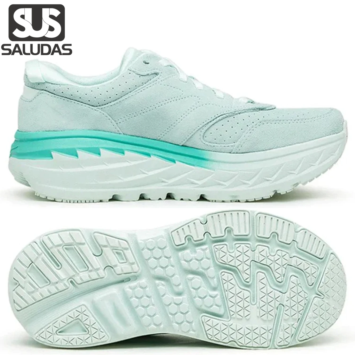 

Men Casual Hiking Shoes Bondi L Cushioning Lightweight Breathable Road Running Shoes Wear-Resistant Sneakers Women Sports Shoes