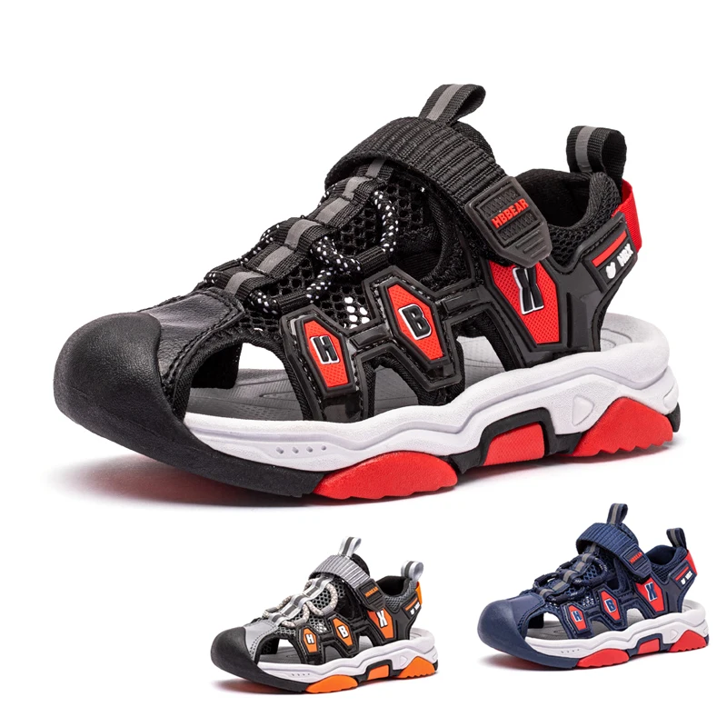 

High Quality Kids Boys Sandals for Toddlers Summer Beach Flats Shoes Children Breathbale and Lightweiht Sole Sandalias,HBX7328