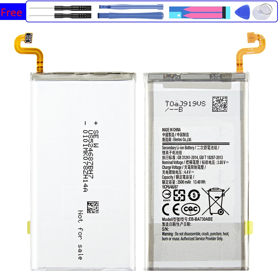 Battery For Samsung A8 Plus EB-BA730ABE 3500mAh For Samsung Galaxy A8 Plus A8+ (2018) SM-A730 A730F A730DS A730 Bateria