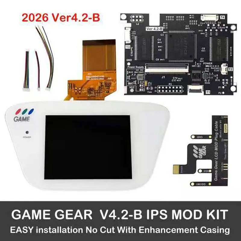Фото Комплекты предварительно ламинированных ЖК-экранов V4.2-B IPS OGS для SEGA Game Gear, полноэкранный дисплей, ЖК-экран с высокой яркостью для SEGA GG №3