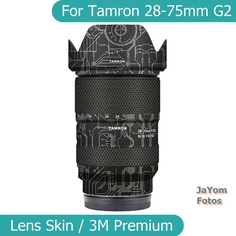 

28-75/2.8 II A063 Camera Lens Sticker Coat Wrap Protector Film Decal Skin For Tamron 28-75mm F2.8 Di III VXD G2 For Sony E mount