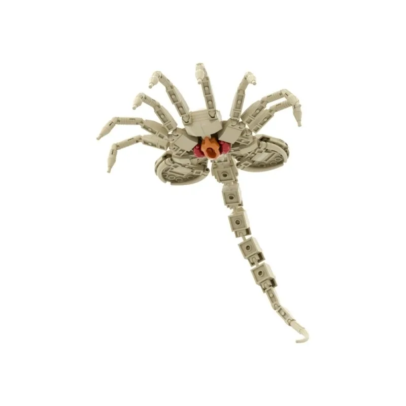 Gobricks MOC фильм Alien Facehugger строительные блоки модель ужасы зонтики существа кирпичи