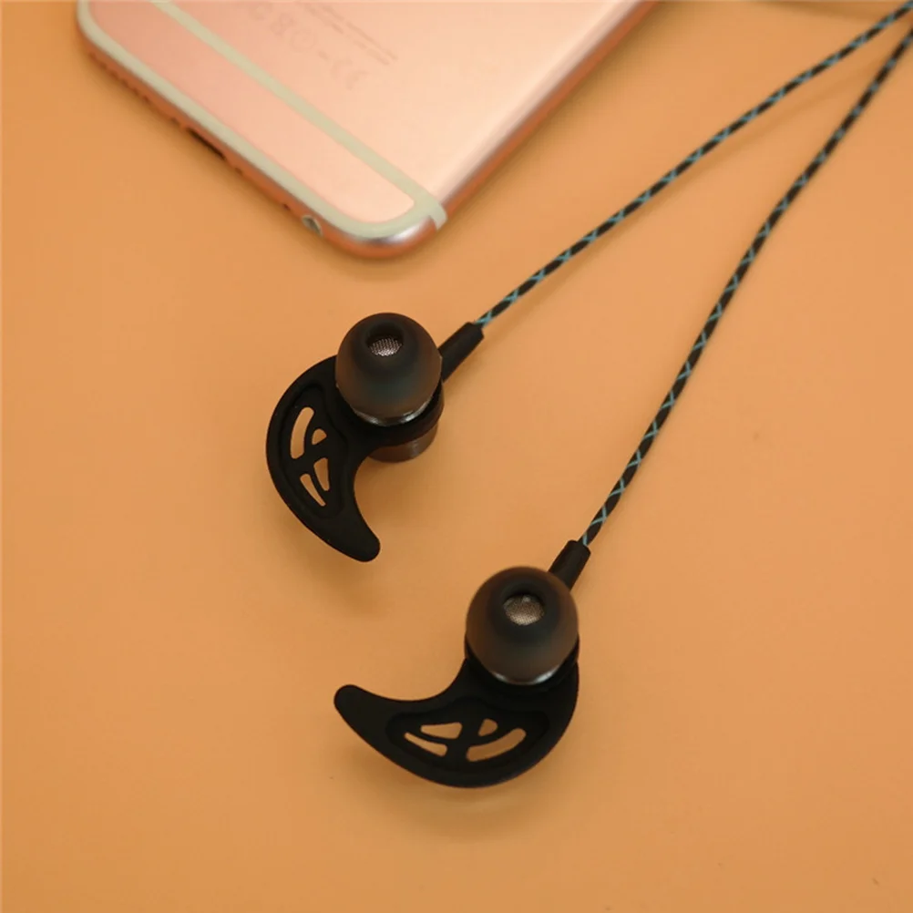 

5 Pair of Universal Earphone Clip Hook Earhook Headphone Hook Hanger (Black)