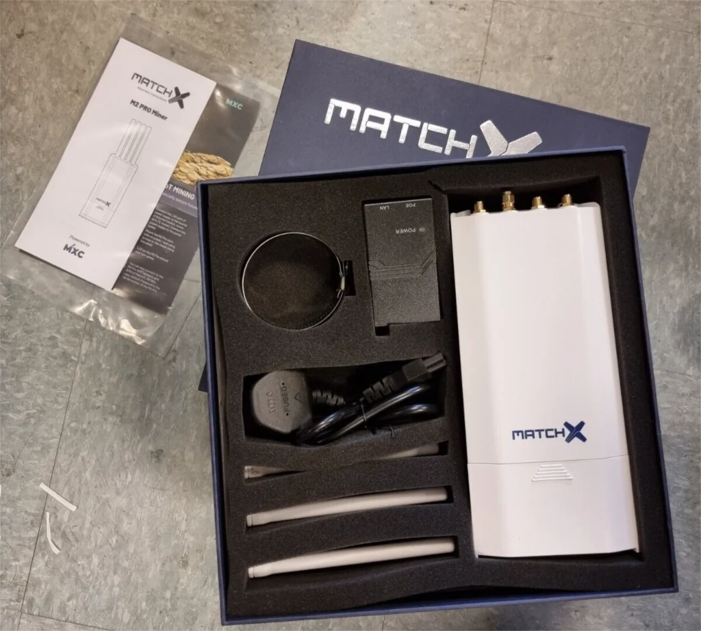 

aa Match X M2 Pro Miner's - MXC, DHX and Bitcoin Miner -