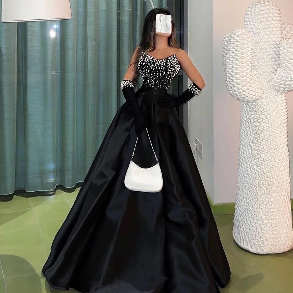 Эпоксичное вечернее платье для торжественных случаев шикарное ТРАПЕЦИЕВИДНОЕ