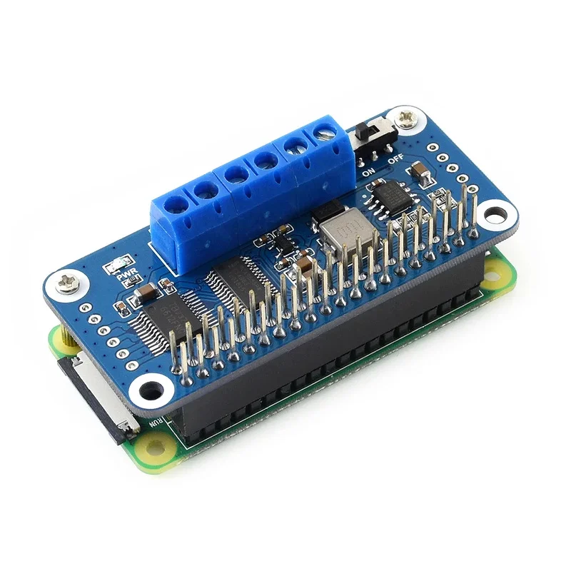 Фото Плата драйвера двигателя Y22A для Raspberry Pi с интерфейсом I2C PCA9685 для автомобиля №4