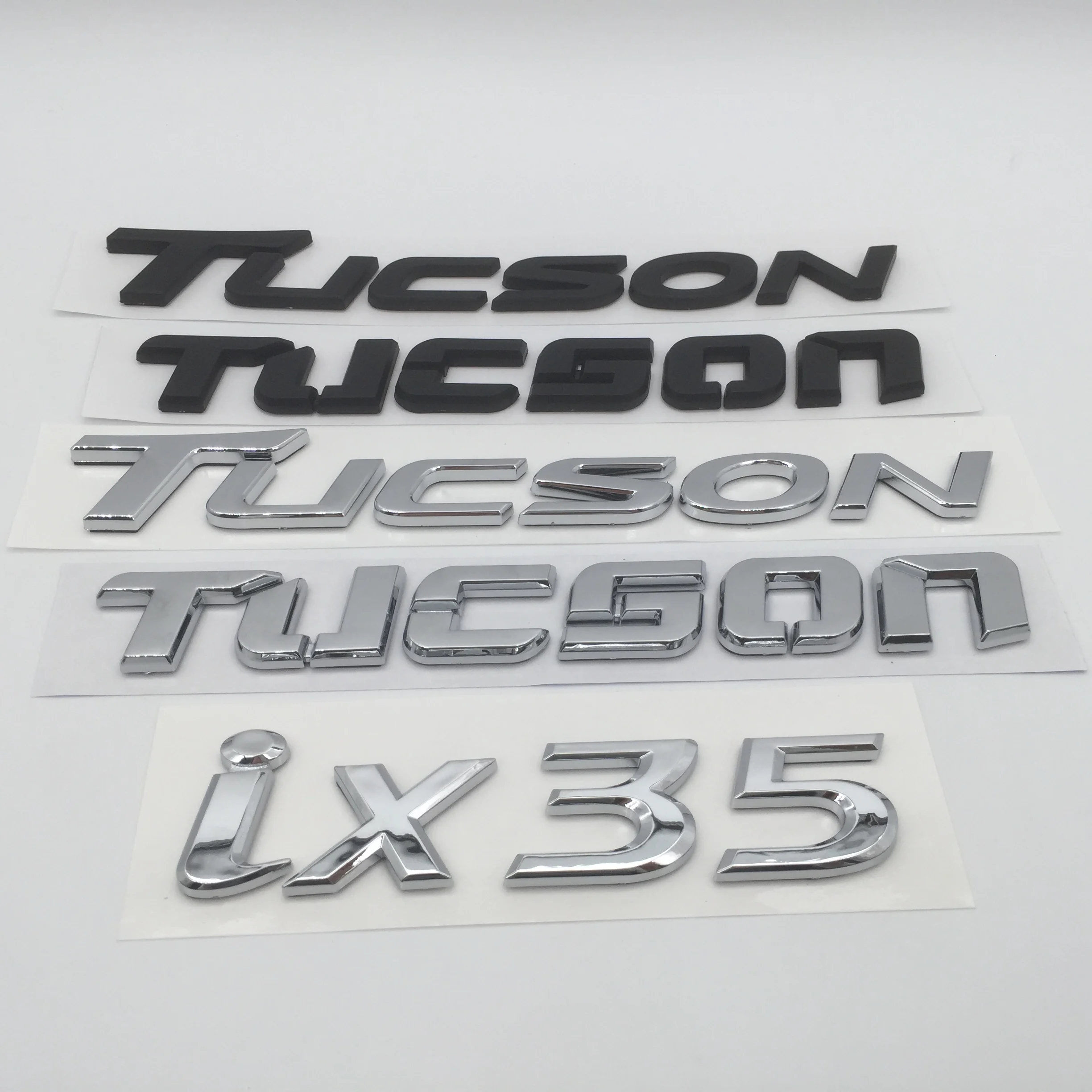 1 шт. 3D ABS для Tucson IX35 Автомобильная буква задняя идентификация эмблема значок