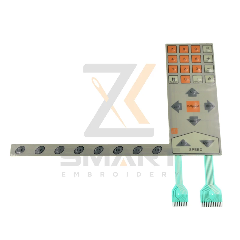 ESWF-AJM-B KEYPAD Control Panel Keyboard Membrane Switch Generic SWF B embroidery machine spare parts