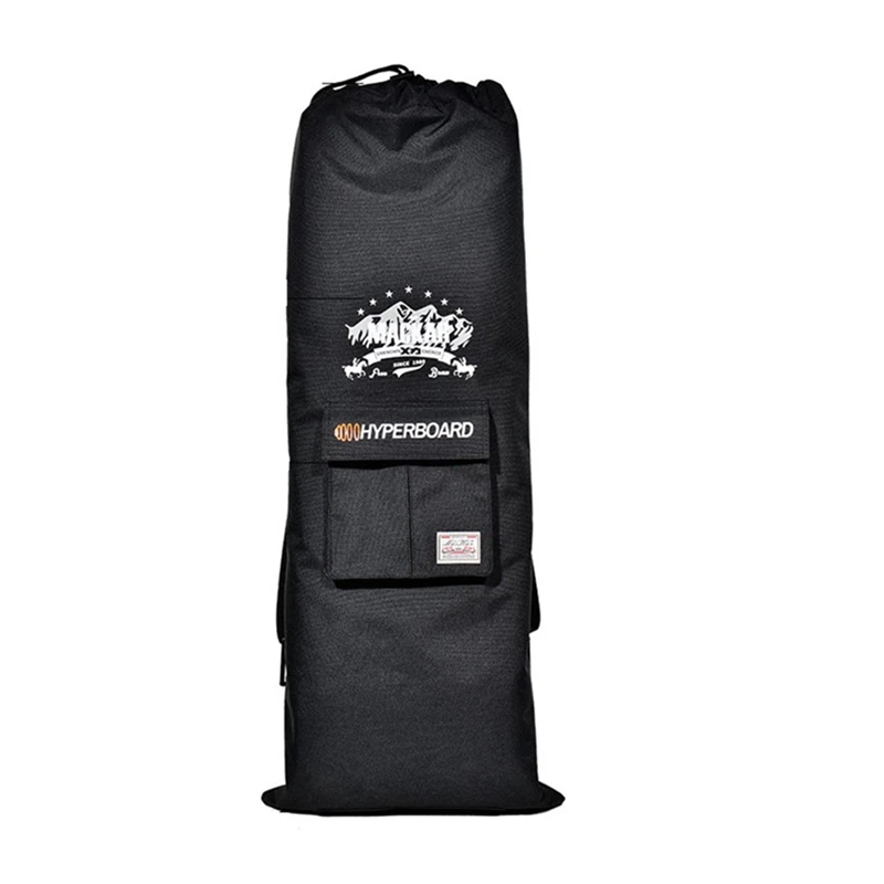 MACKAR POPULAR SIMPLE Skateboard Backpack Adjustable Straps Multi Pockets Nylon Waterproof Drawstring Skateboard Bag
