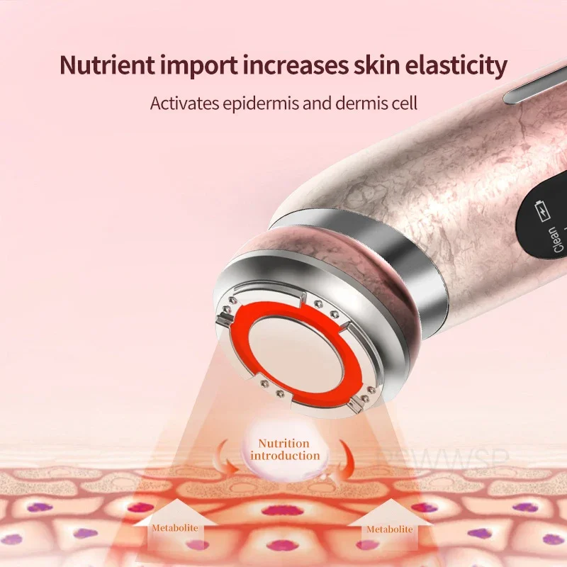 Очиститель для лица лифтинг против морщин устройство омоложения кожи EMS горячая