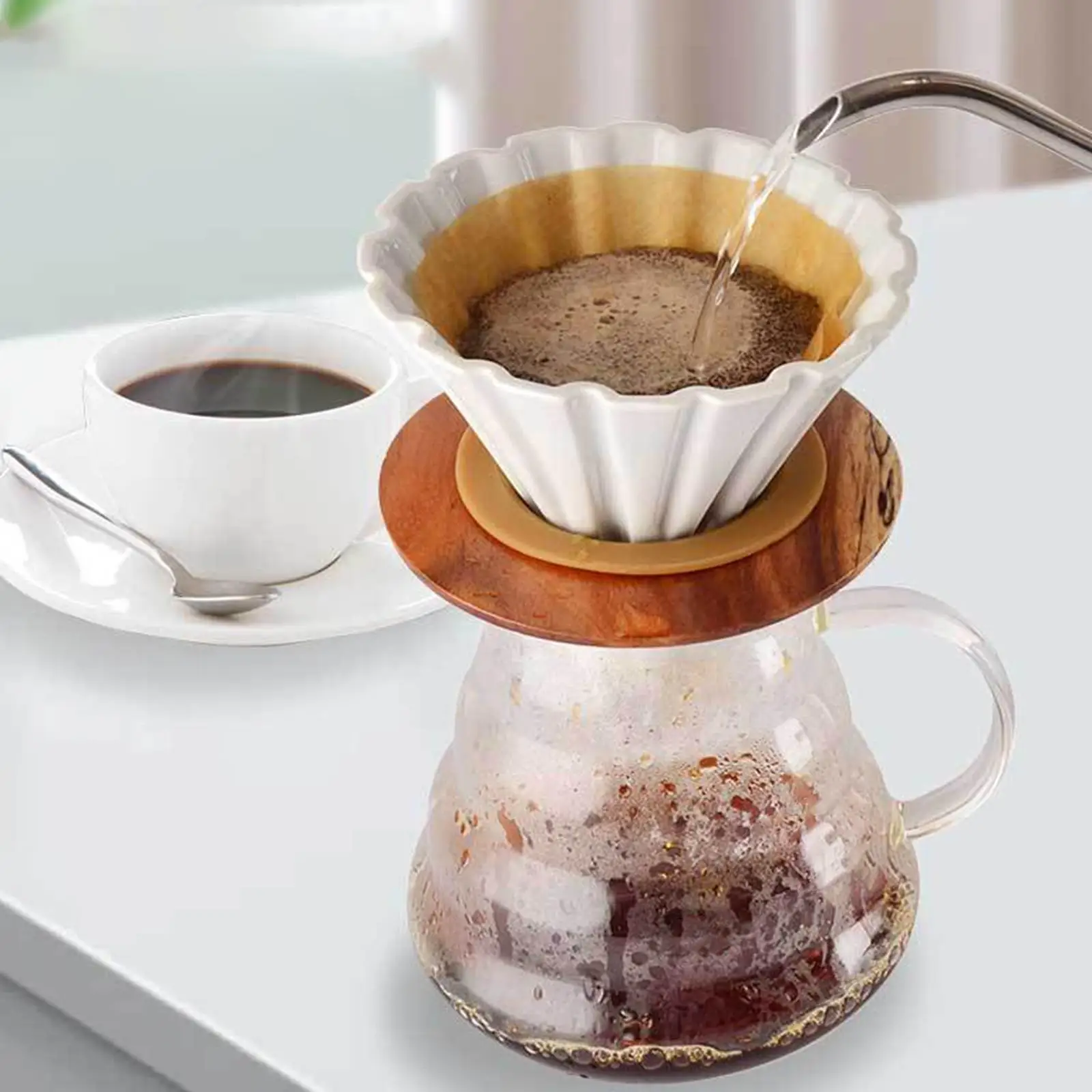

Reusable Coffee Filter Cafe Tools Drip Filter for Home Coffee Maker Espresso