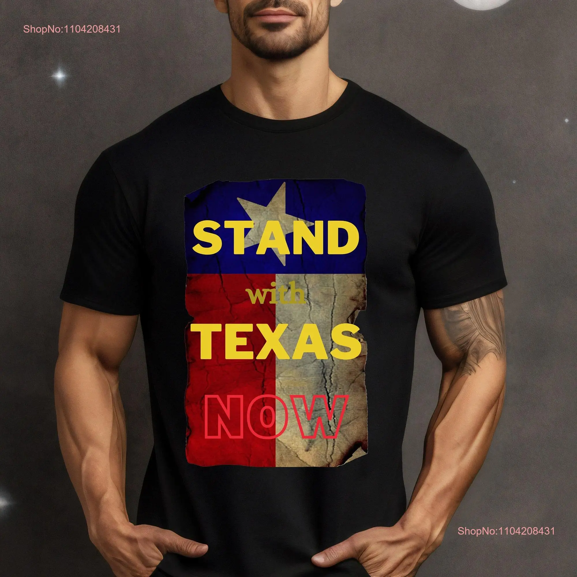 Подставка для футболки Texas с бордюрным кризисом футболка длинными или короткими
