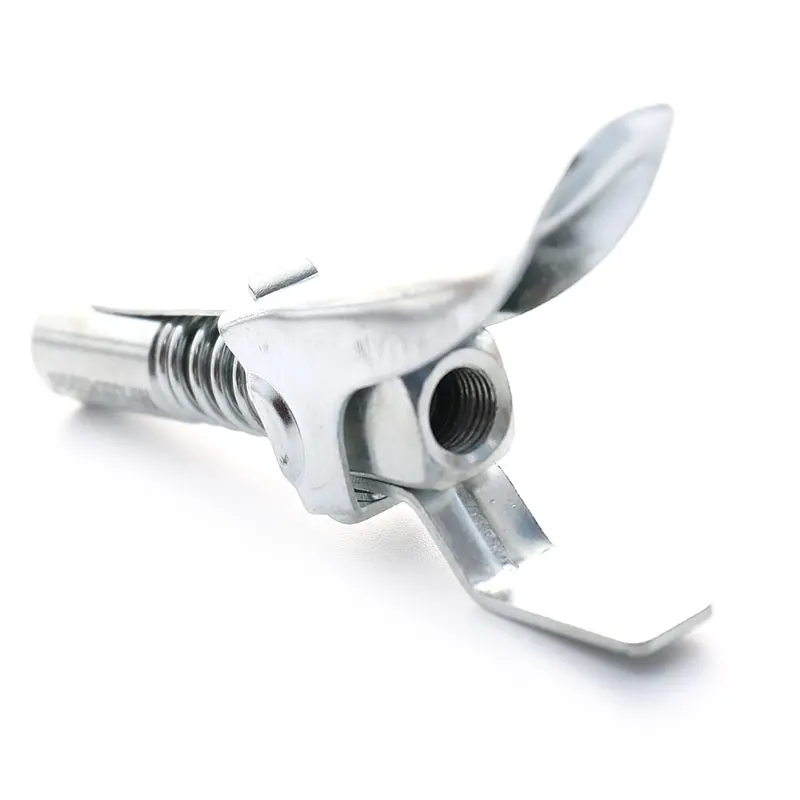 

1PC High Quality 1/8NPT Grease Gun Coupler Zerk 10000PSI Grease Coupler Fitting Lock-On Adapter
