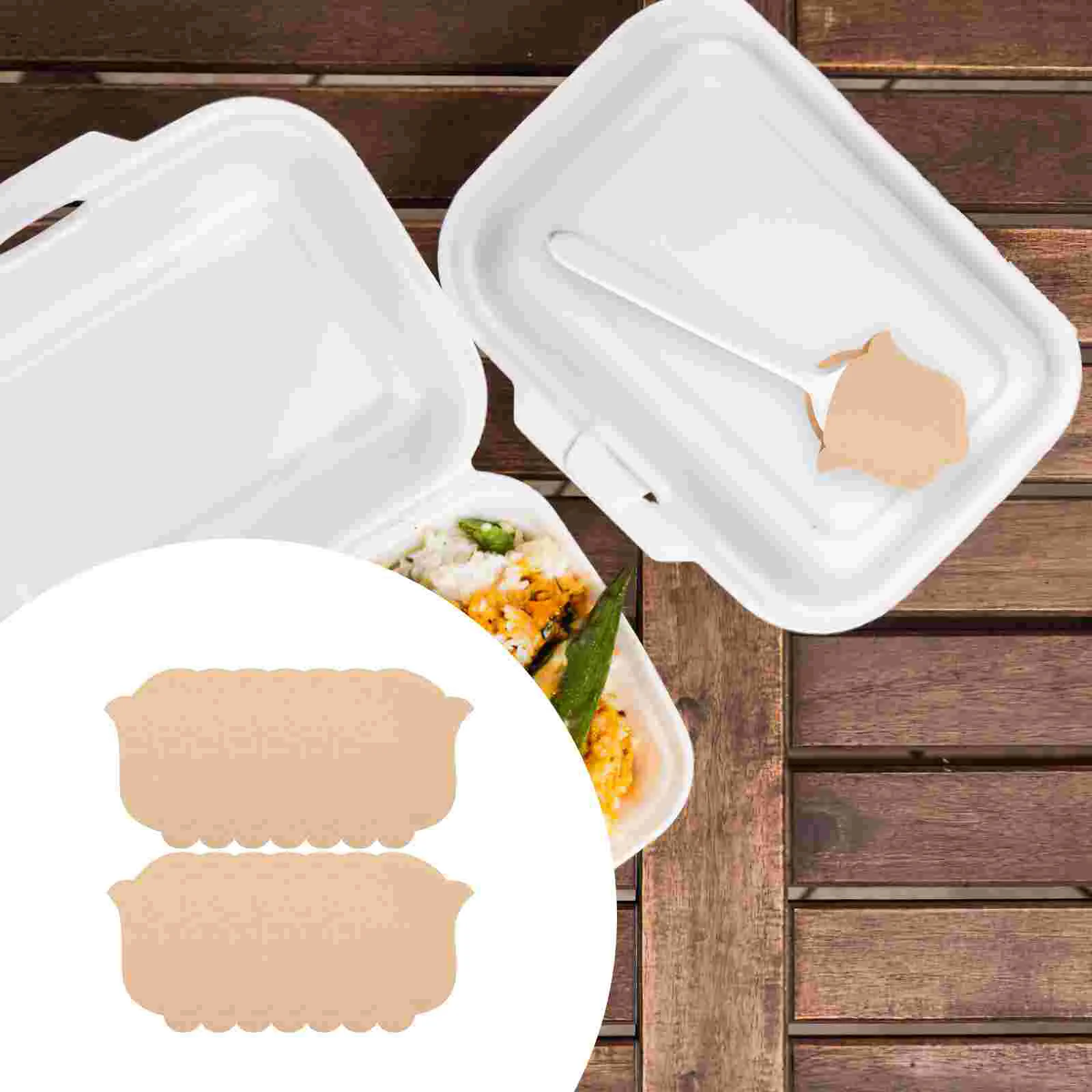 

Paper Spoon Chopsticks Sleeve Sleeves Holder Kraft Bagscutlerytakeout Pocket Flatware Pockets Silverware Packing Holderswrapping